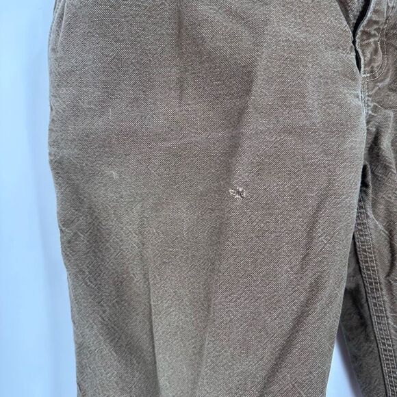Carhartt Men’s FR jeans Cargo 36 x 32 Tan Brown Worn Electrical Construction - Picture 7 of 13